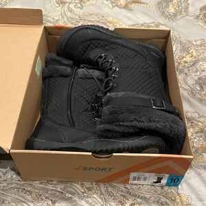 Sport Women's Black Winter Boots